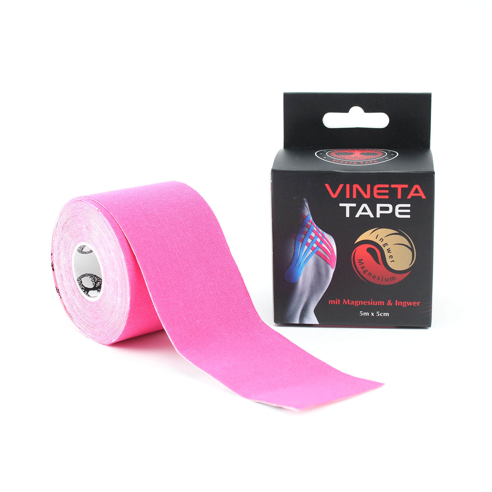 10x VINETATAPE mit Magnesium und Ingwer - pink