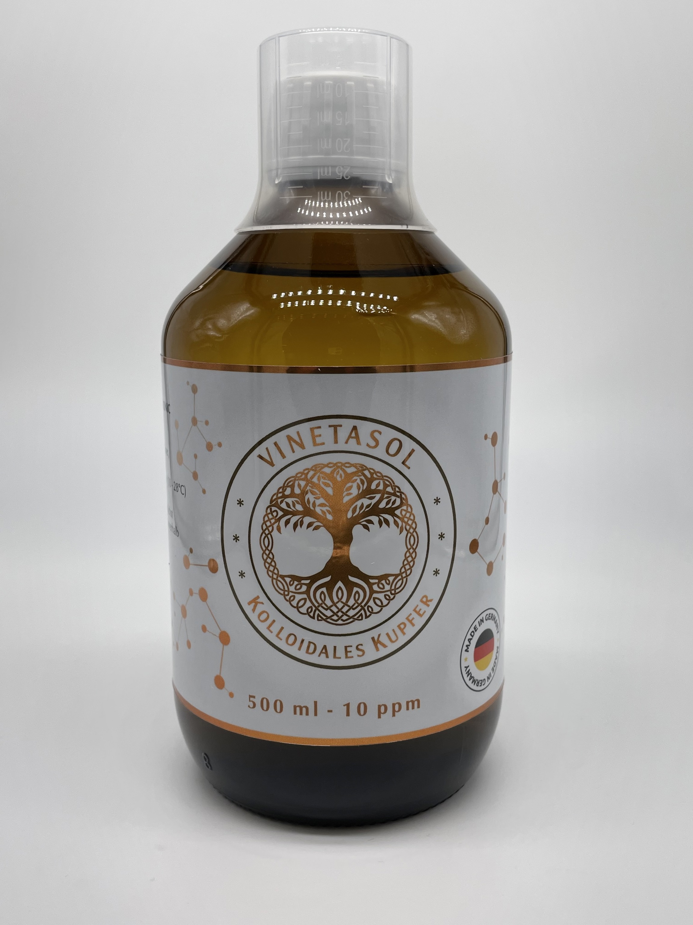 VINETASOL - Kolloidales Kupfer 10 ppm / 500 ml