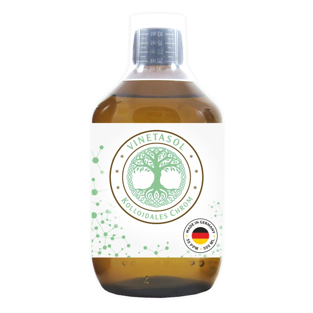 VINETASOL - Kolloidales Chrom 50 ppm / 500 ml
