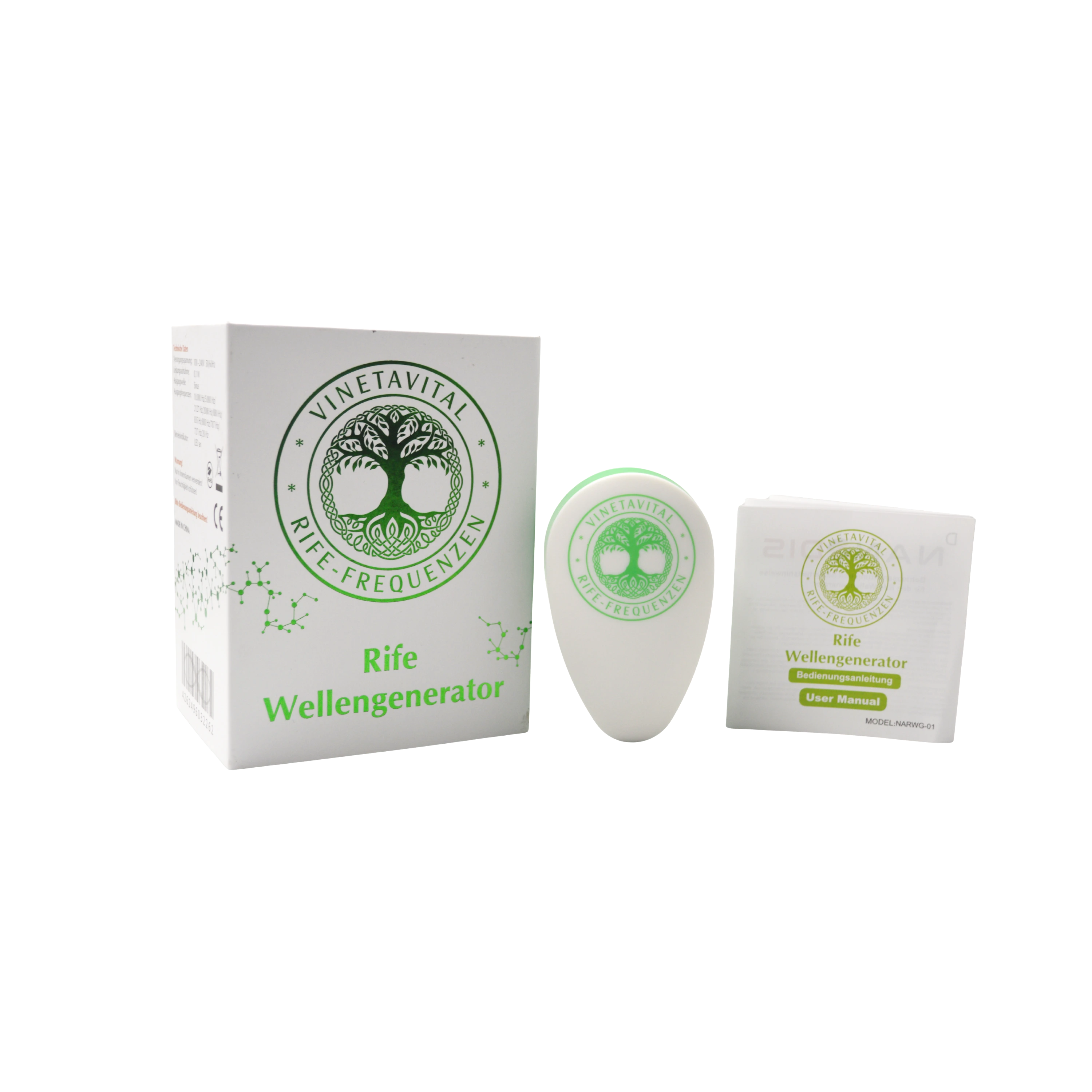 Rife Wellengenerator mit Verpackung