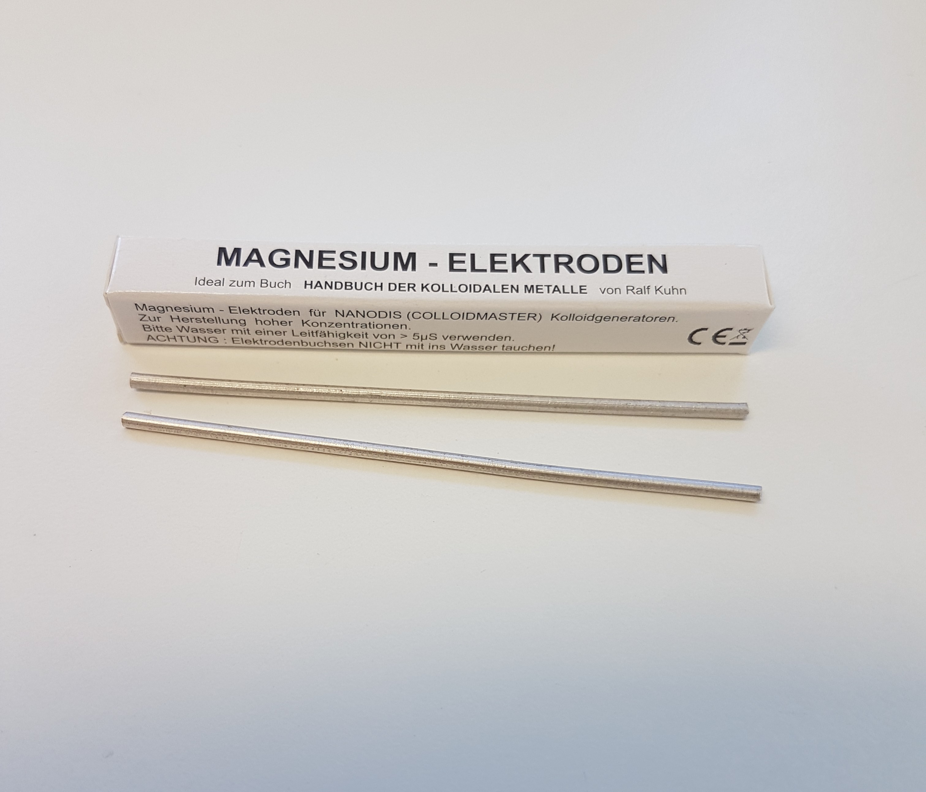 Magnesium Elektroden Set 99,99% (2mmx80mm) 
