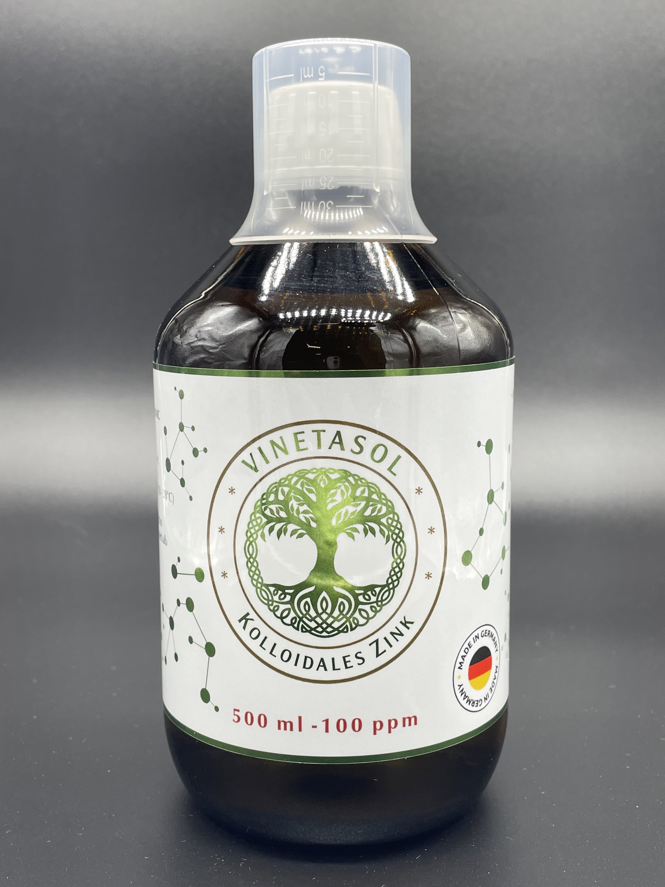 VINETASOL - Kolloidales Zink 100 ppm / 500 ml