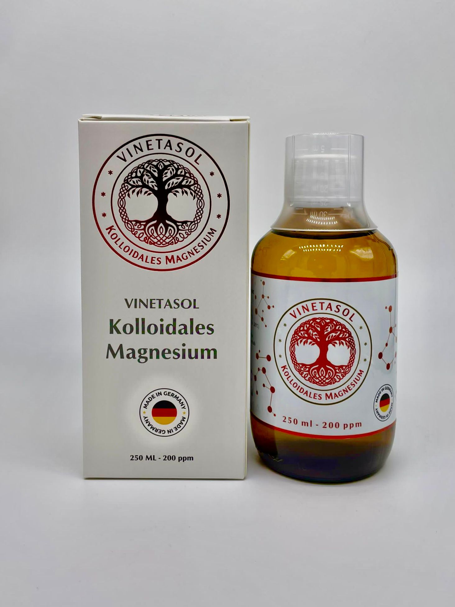 VINETASOL - Kolloidales Magnesium 200ppm / 250 ml