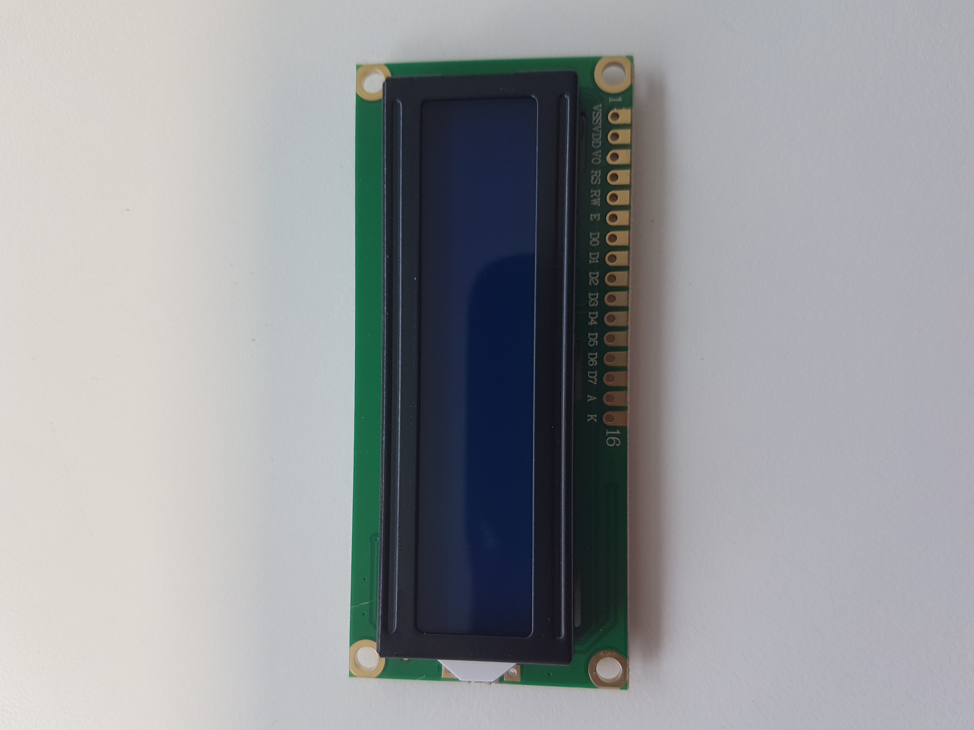 LCD Display 16x2 Blau
