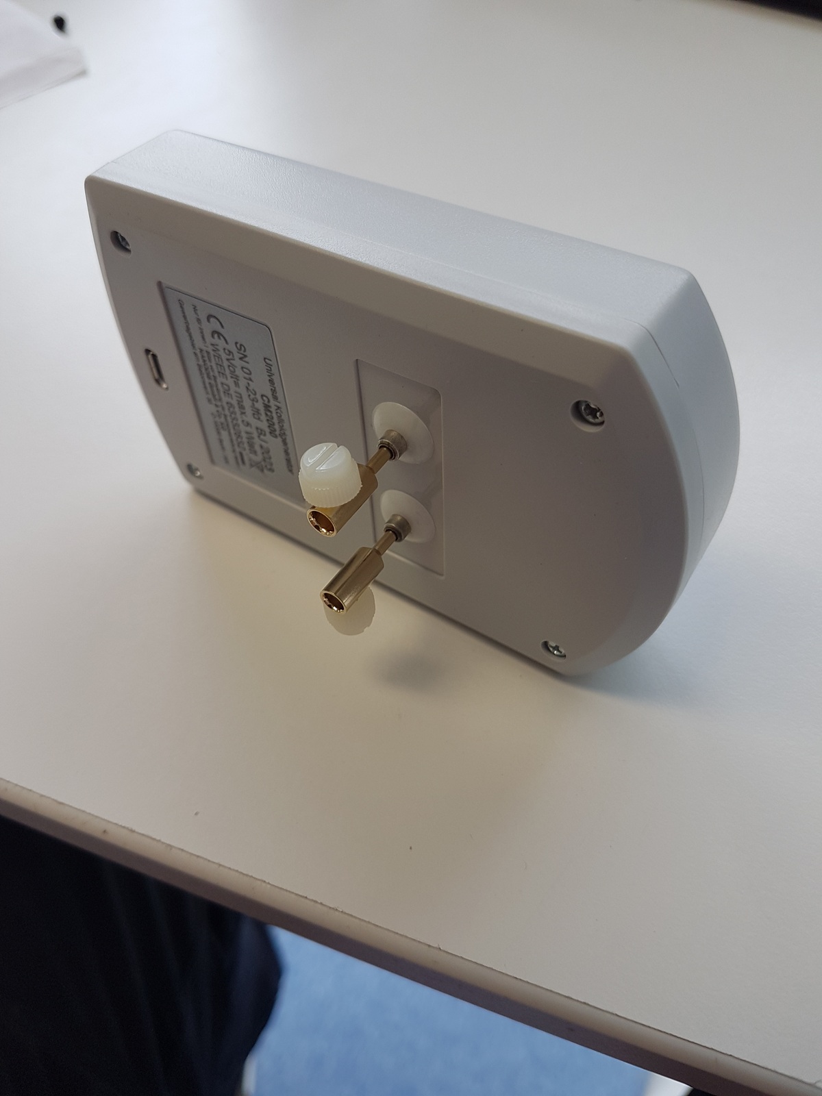 Elektrodenadapter am Kolloidgenerator