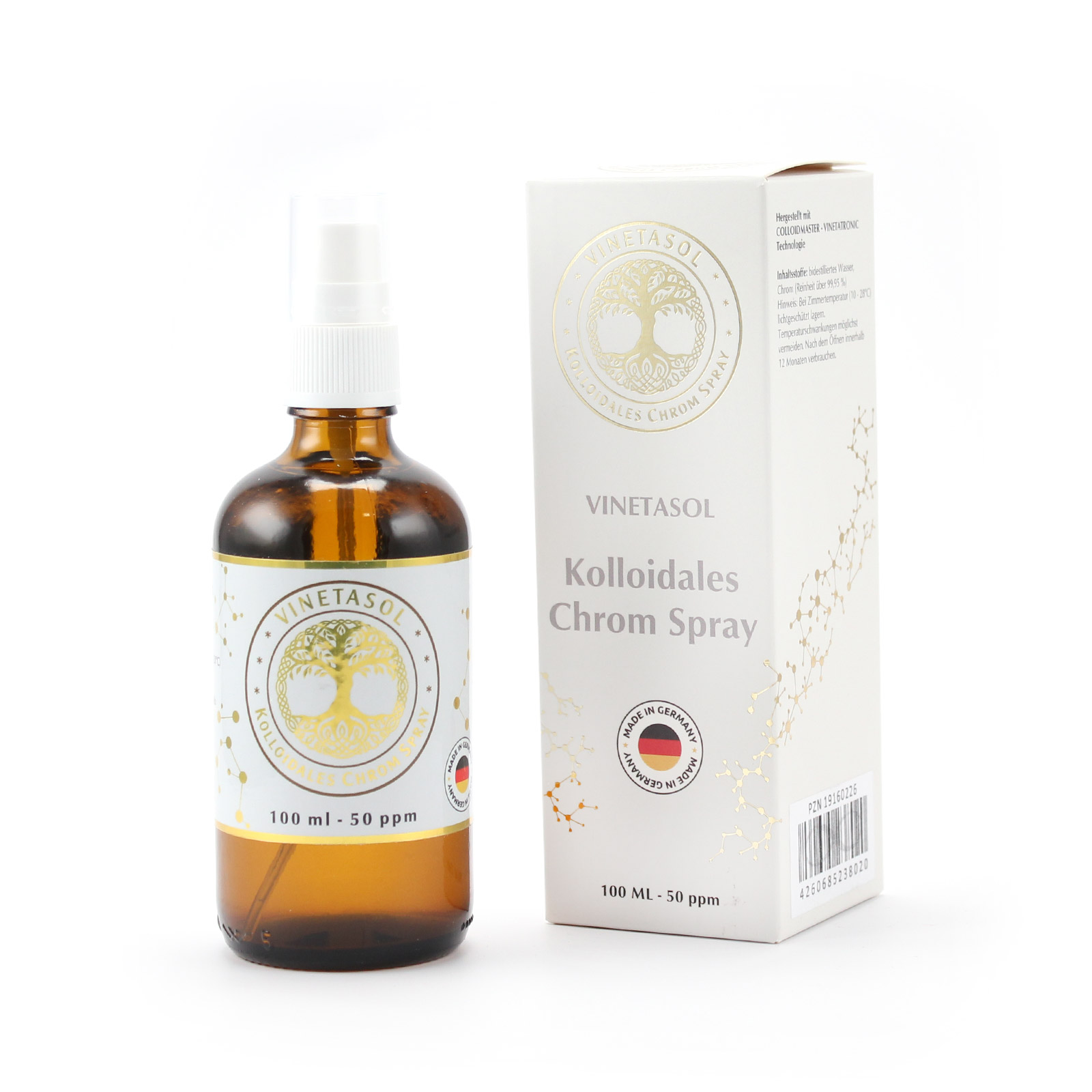 VINETASOL - Kolloidales Chrom Spray - 100ml