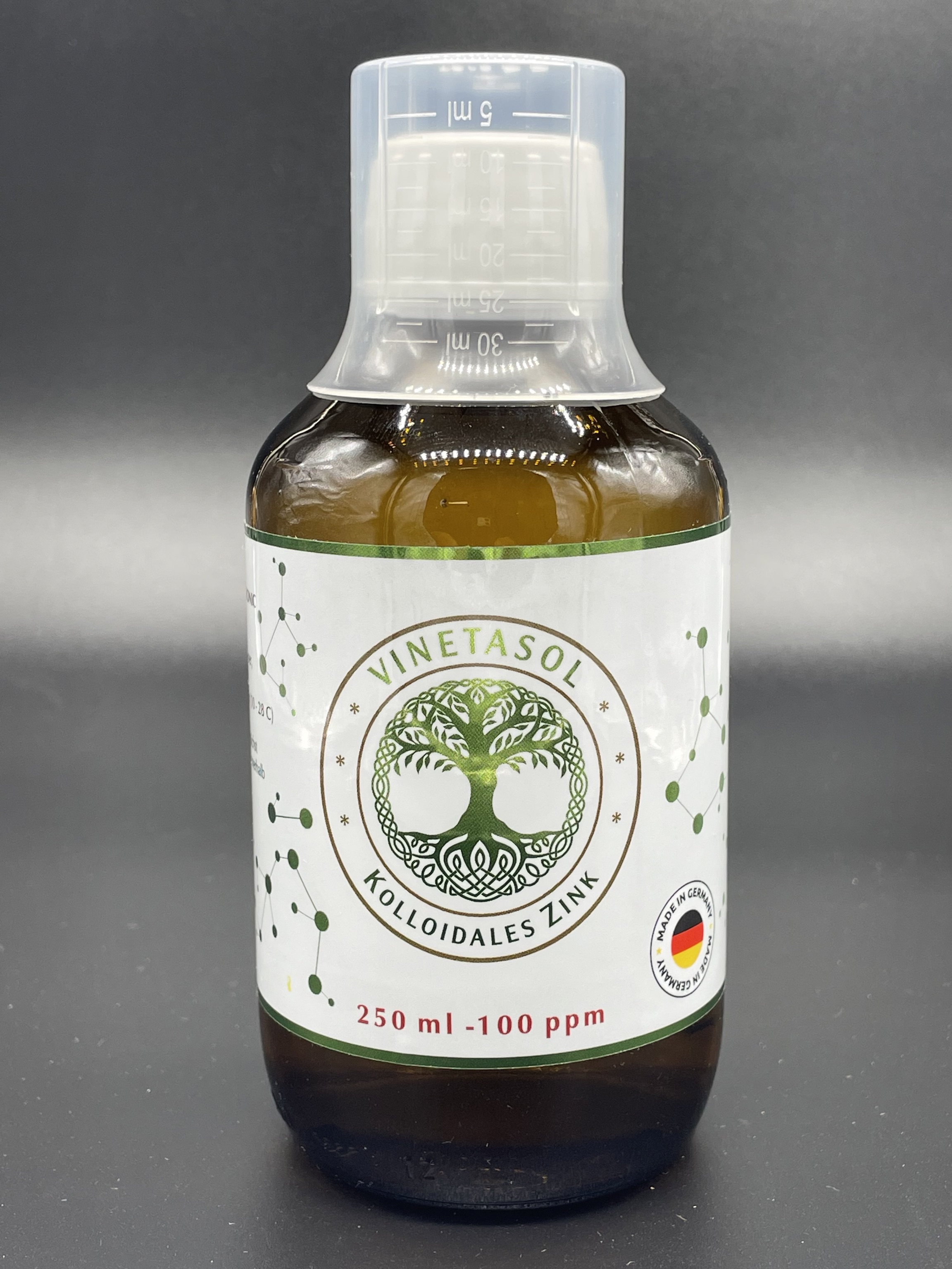 VINETASOL - Kolloidales Zink 100 ppm / 250 ml