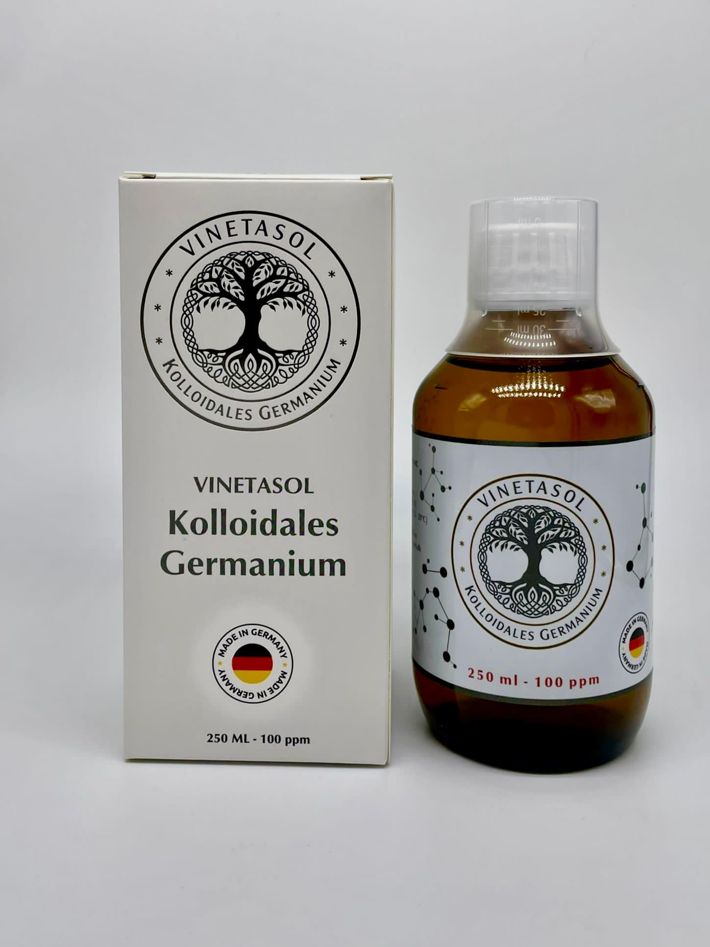 VINETASOL - Kolloidales Germanium 100 ppm / 250 ml