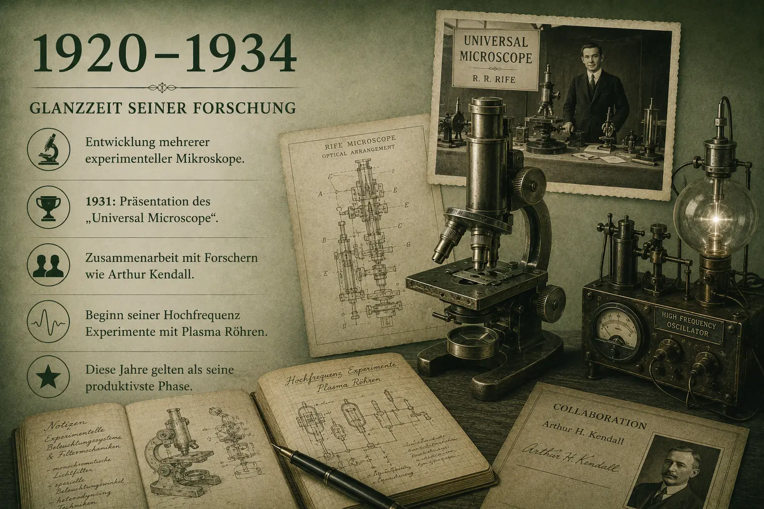 Rife Zeitabschnitt 1920-1934