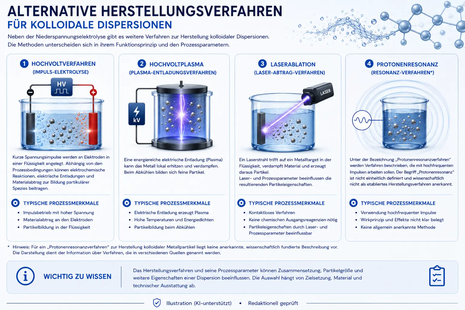Herstellungsverfahren kolloidales Silber