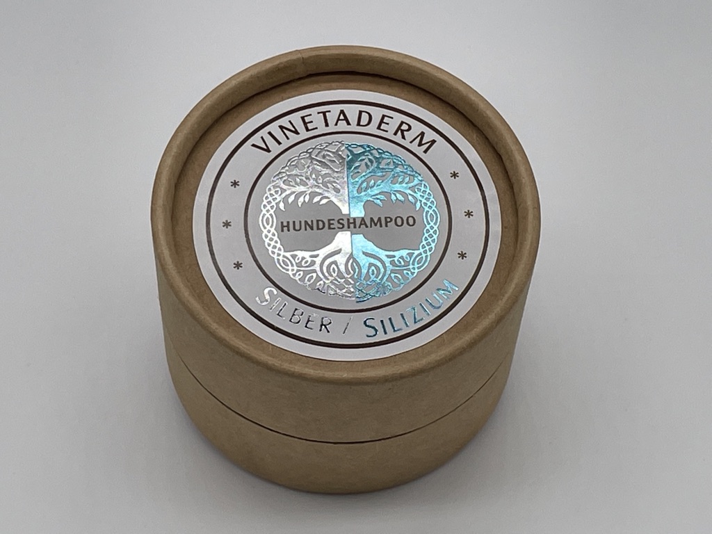 VINETADERM - Shampoobar Hund mit Silber und Silizium