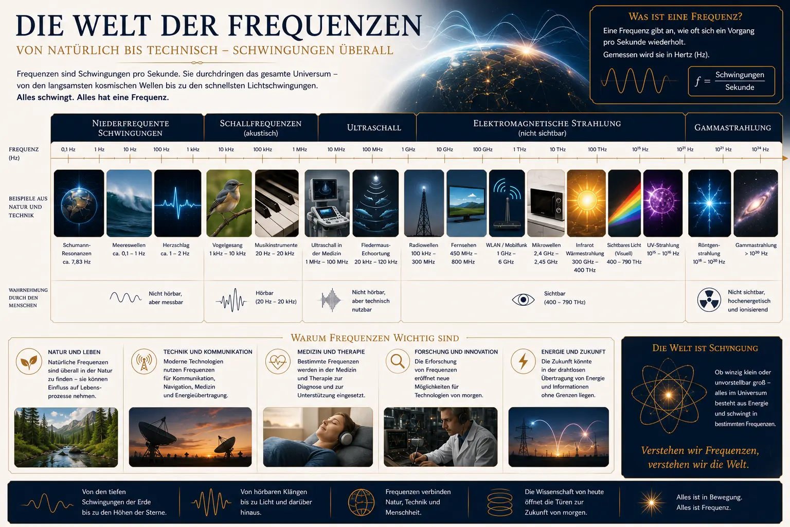 Überblick Frequenzen