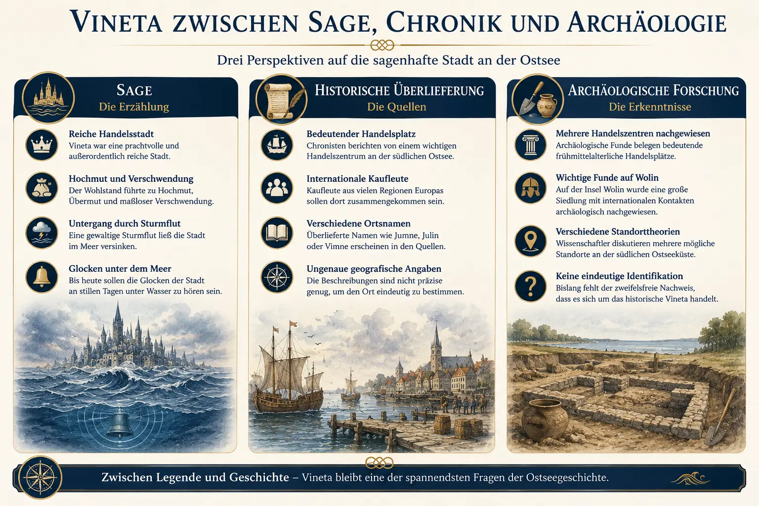 Entwicklung der Vineta-Sage