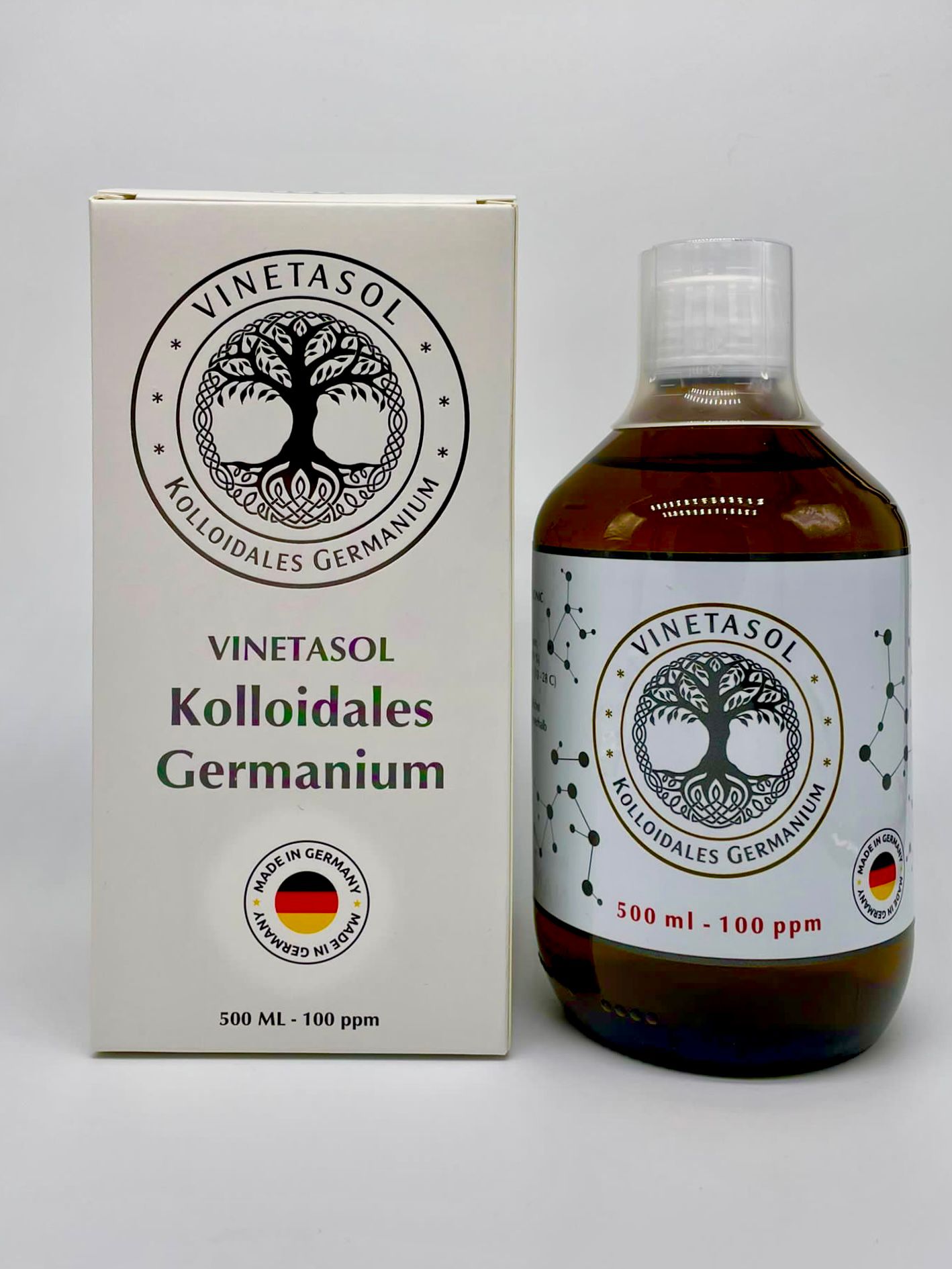 VINETASOL - Kolloidales Germanium 100 ppm / 500 ml