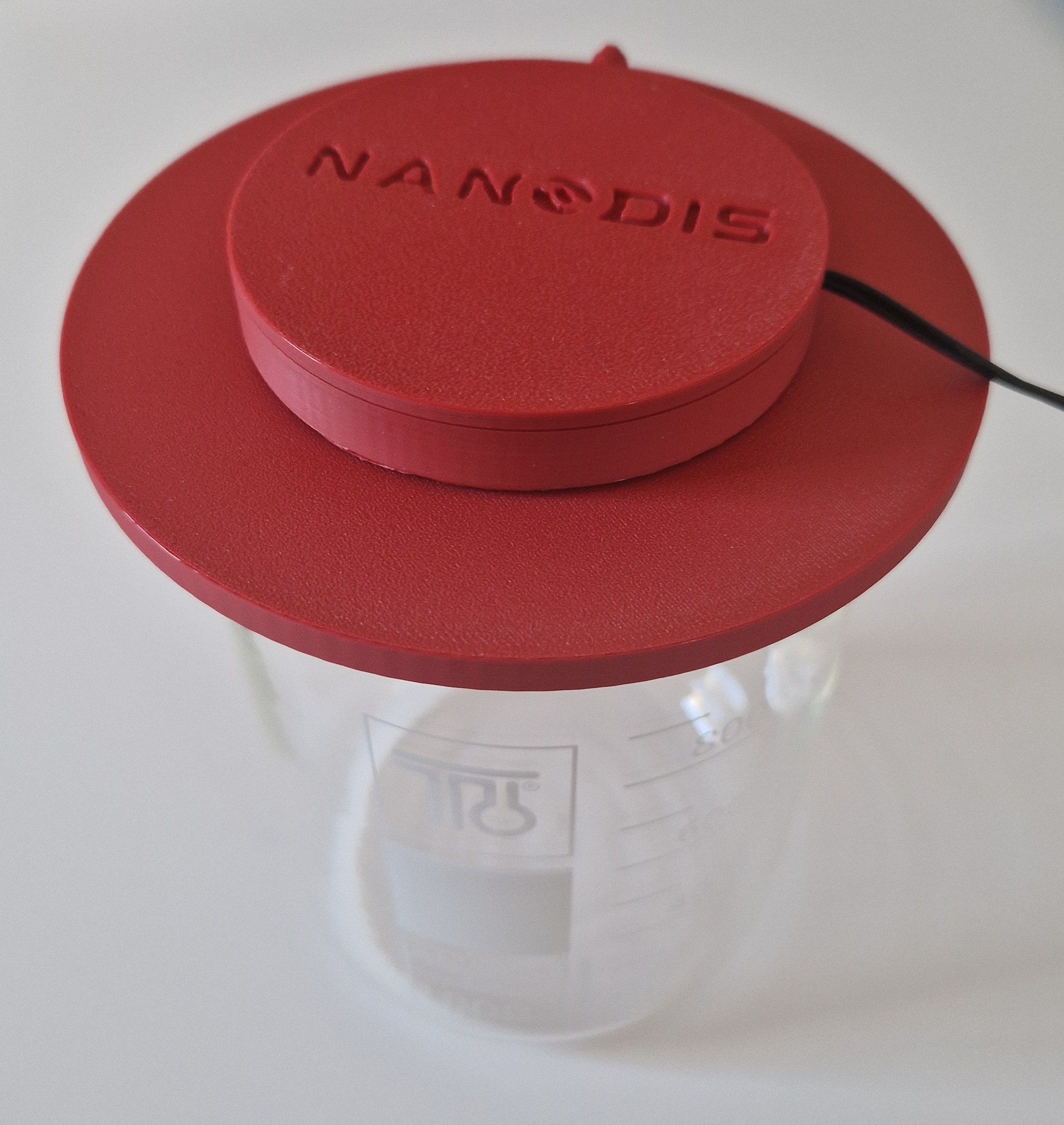 Adapterring 0,2 Liter für 1 Liter Becherglas
