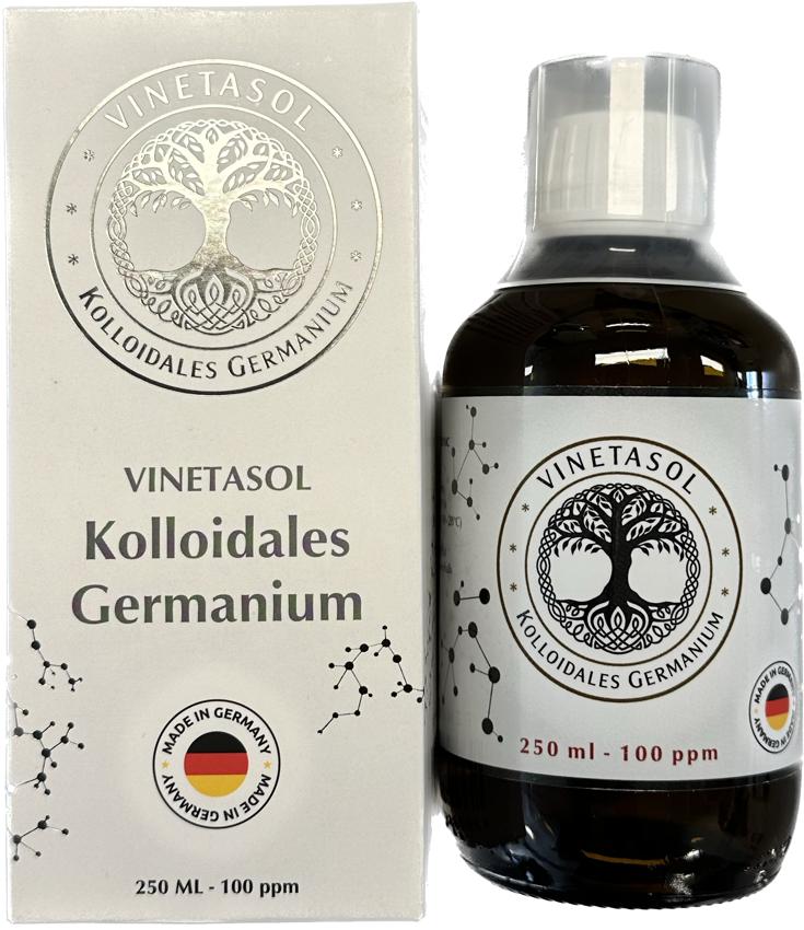 VINETASOL - Kolloidales Germanium 100 ppm / 250 ml