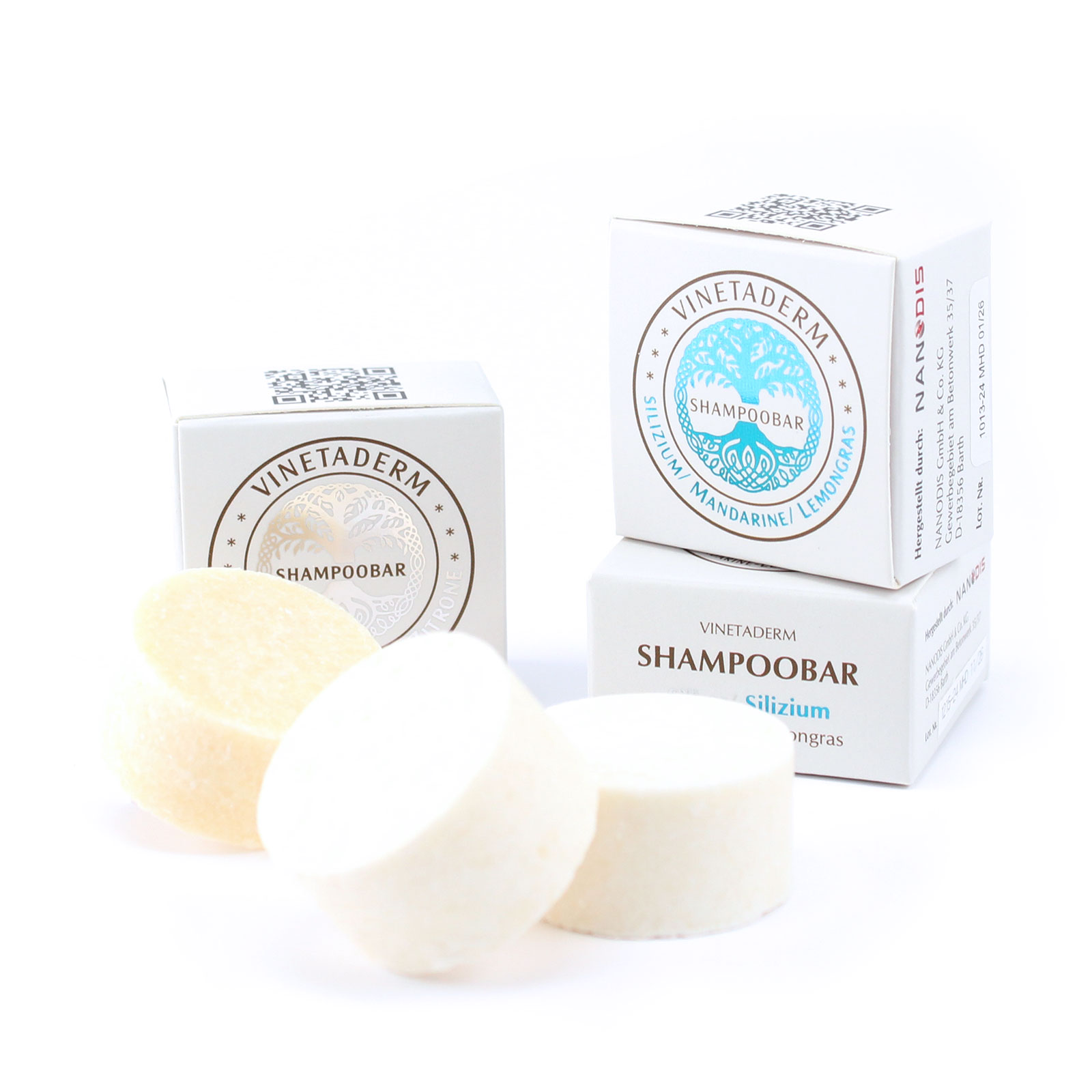 Shampoobar mini 3er Set / Silber - Silizium / Silber / Silizium