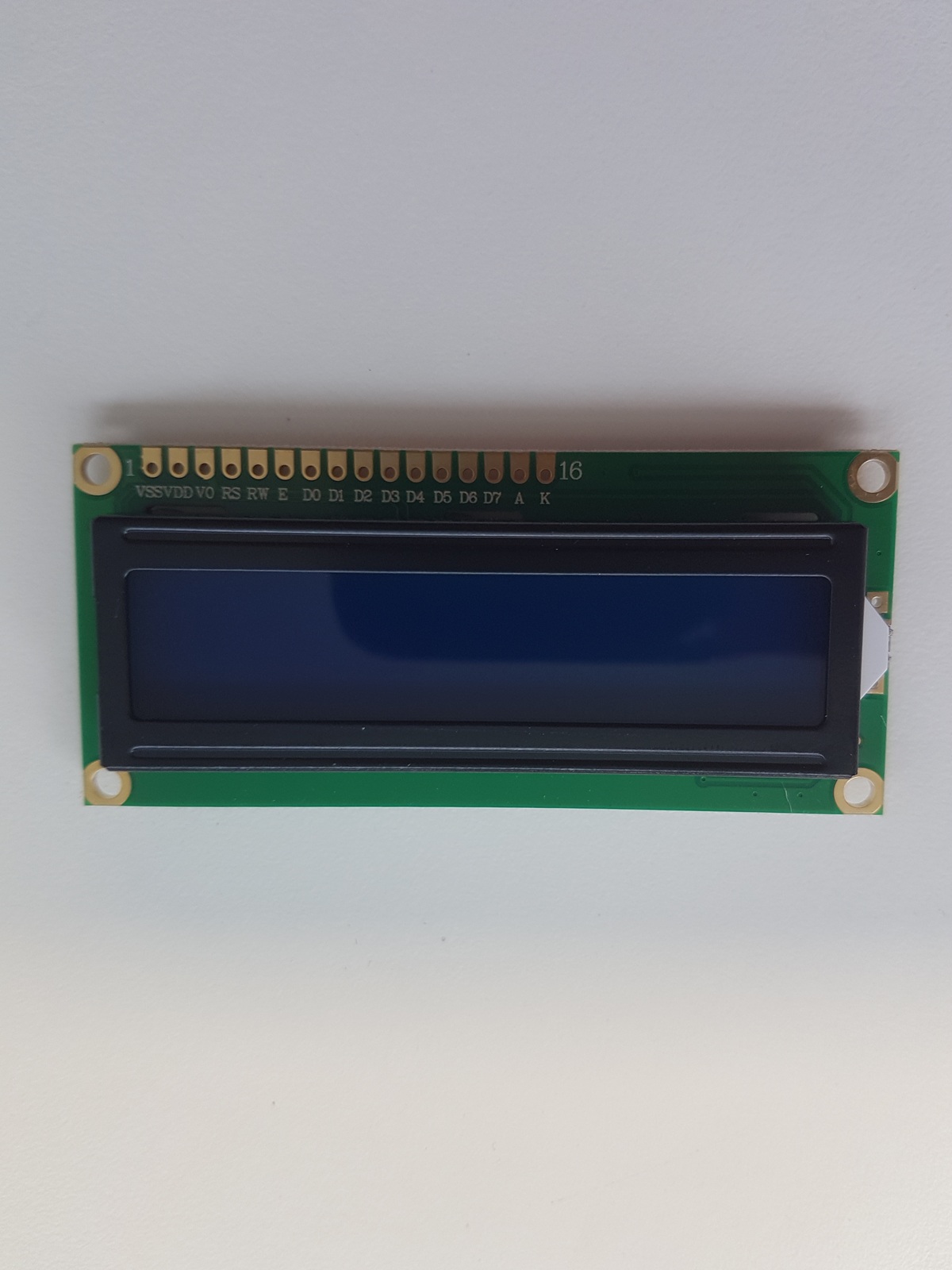 LCD Display 16x2 Blau