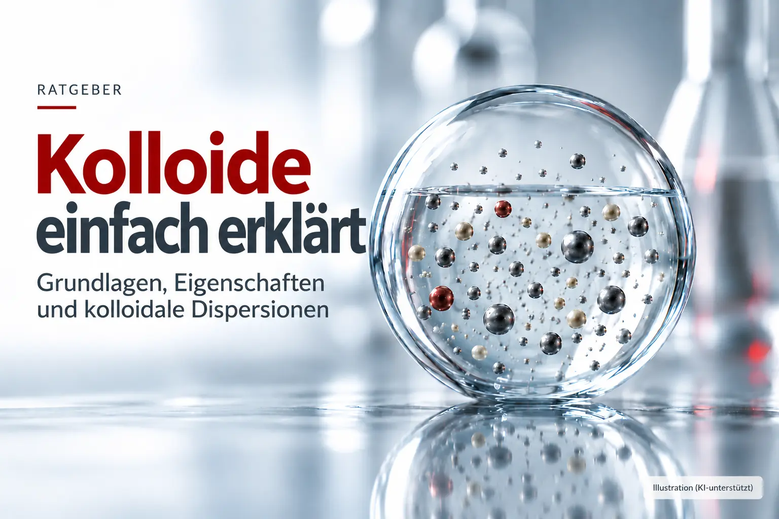 Kolloide einfach erklärt – Grundlagen und Eigenschaften kolloidaler Dispersionen