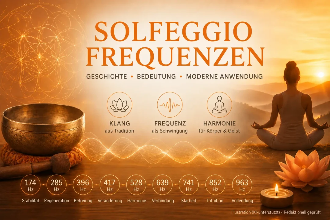 Solfeggio Frequenzen – Geschichte, Bedeutung & moderne Anwendung